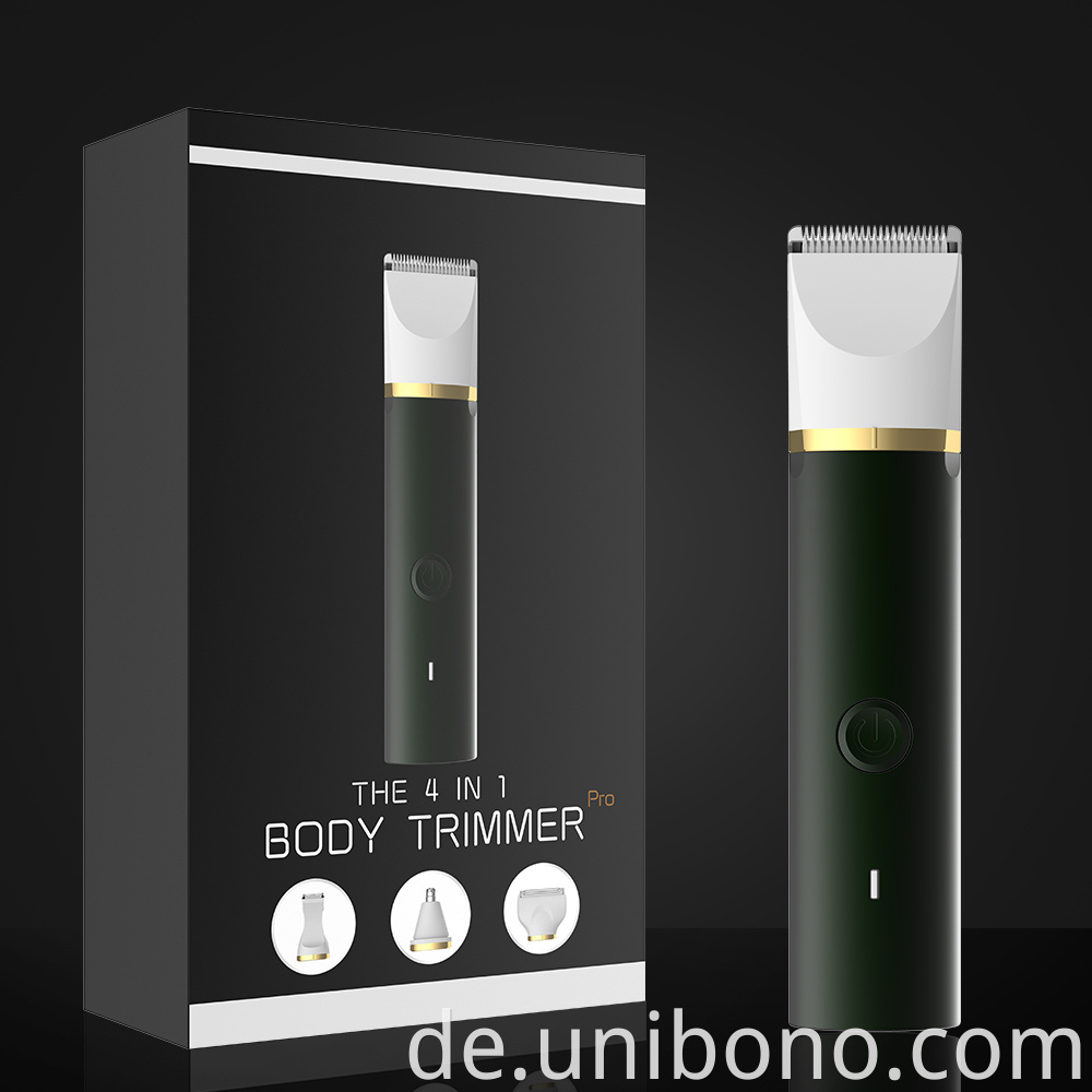 Schnurlose Körpernase Haar Schnittschneider Trimmer Cordless Body Nose Hair Cutting Clipper Trimmer